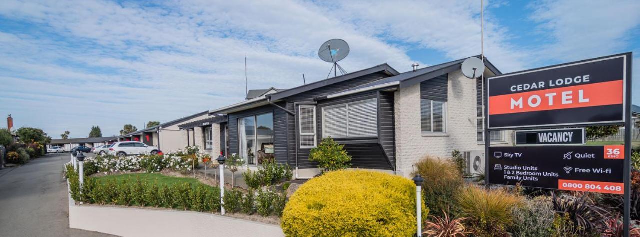 Cedar Lodge Motel ทิมารู ภายนอก รูปภาพ